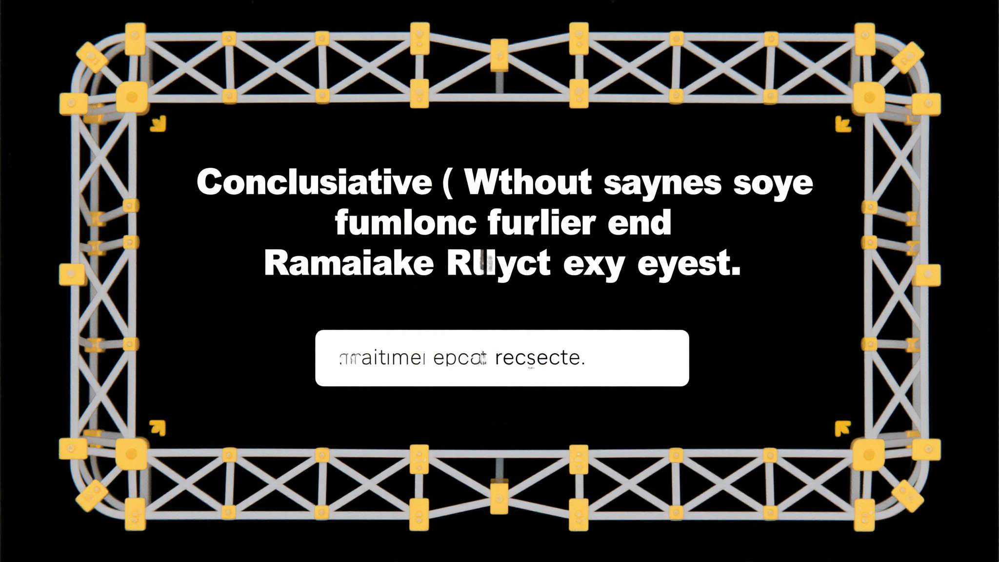 Conclusively (without sim